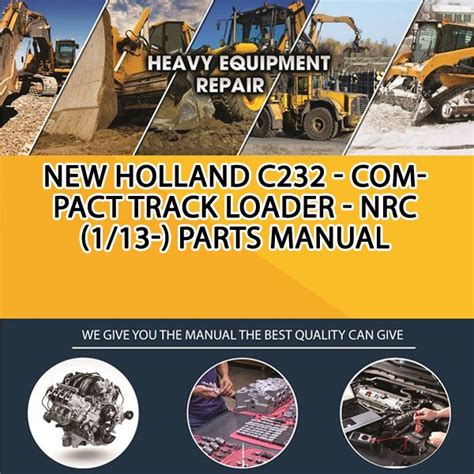 new holland c232 tracks|new holland c232 manual.